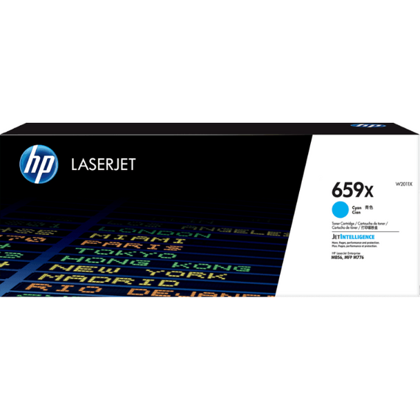 HP 659X Cyan Toner W2011X