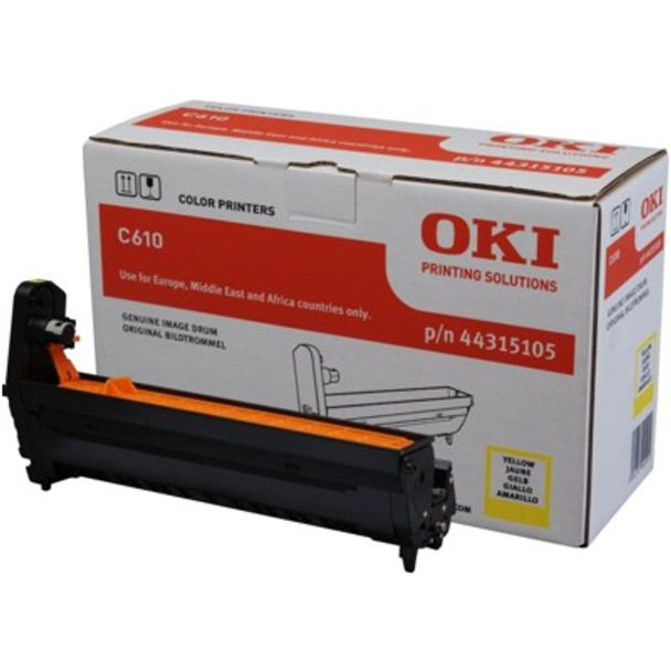 OKI C610 Yellow Drum Unit - D-O610YD shop at AUSTiC 3D Shop