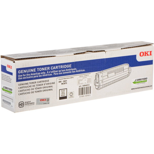 OKI C831N Black Toner - D-O831B shop at AUSTiC 3D Shop