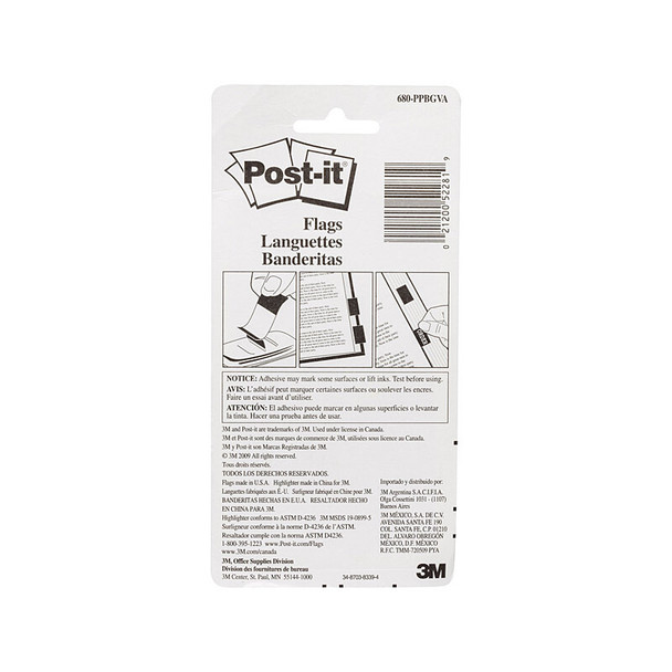 POST-IT Flag VP 680-PPBGVA & Hltr - D-PI70005041762 shop at AUSTiC 3D Shop