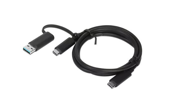 LENOVO 4X90U90618 USB cable 1 m USB 3.2 Gen 1 3.1 Gen 1 USB A/USB C USB C Black - L-NBL-4X90U90618 shop at AUSTiC 3D Shop