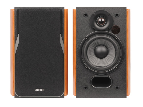EDIFIER R1380DB 2.0 Professional Bookshelf Active Speakers Brown - Bluetooth/Optical/Coaxial, Line In Connection/Wireless Remote - L-SPE-R1380DB-BR shop at AUSTiC 3D Shop