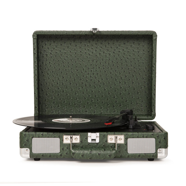 CROSLEY Crosley Cruiser Ostrich - Bluetooth Turntable & Record Storage Crate - IW-CR8005FSC-OS4 shop at AUSTiC 3D Shop