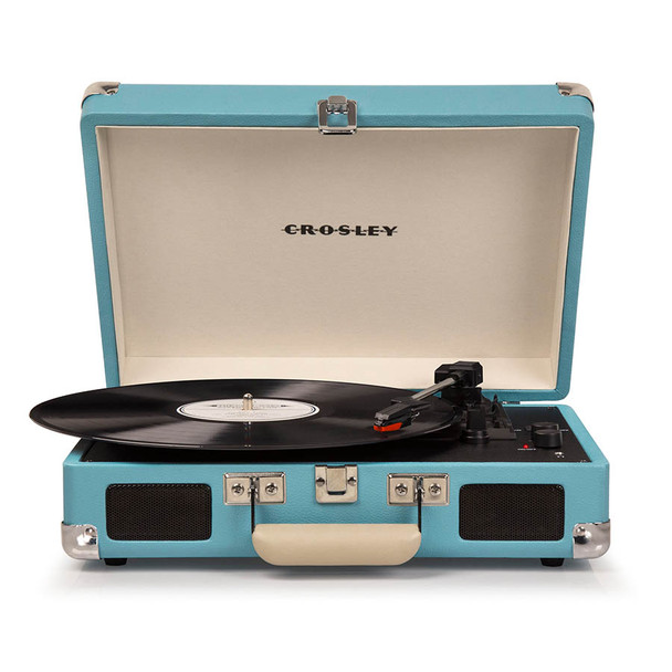 CROSLEY Crosley Cruiser Turquoise - Bluetooth Portable Turntable - IW-CRIW8005F-TU4 shop at AUSTiC 3D Shop