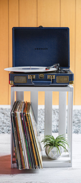 CROSLEY Crosley Cruiser Navy - Bluetooth Portable Turntable - IW-CRIW8005F-NV4 shop at AUSTiC 3D Shop