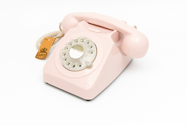 GPO RETRO GPO 746 ROTARY TELEPHONE - CARNATION PINK - IW-GPO-ROTY-CPK shop at AUSTiC 3D Shop