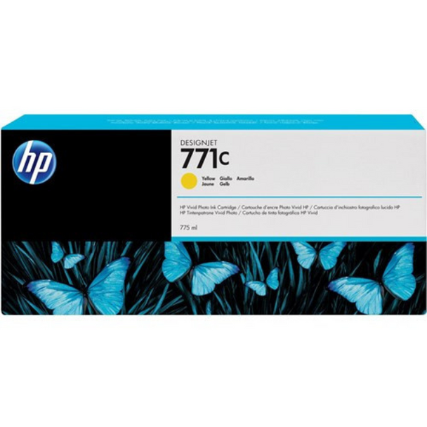 HP 771 Yellow DesignJet Ink 775ml