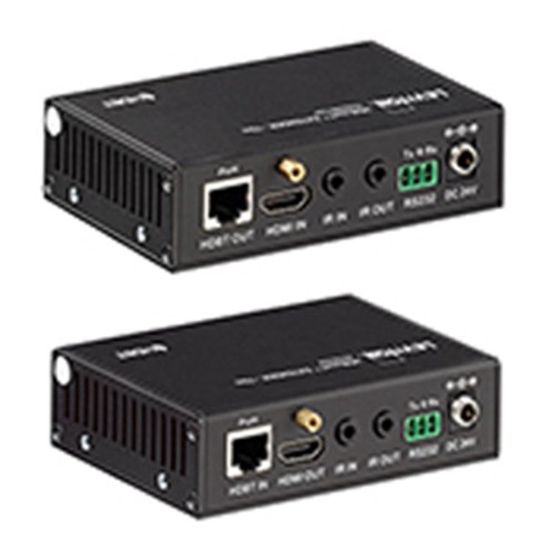 LEVITON SECURITY & AUTOMATION LEVITON HDBaseT HDMI EXTENDER 100M BI-DIRECTIONAL IR MULTI-CHANNEL AUDIO and RS-23