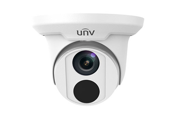 UNIVIEW IPC3616SR3-DPF28M 6MP IR ULTRA 265 OUTDOOR TURRET DOME IP SECURITY CAMERA