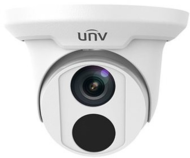 UNIVIEW IPC3618SR3DPF40M 8MP IR ULTRA 265 OUTDOOR TURRET IP SECURITY CAMERA