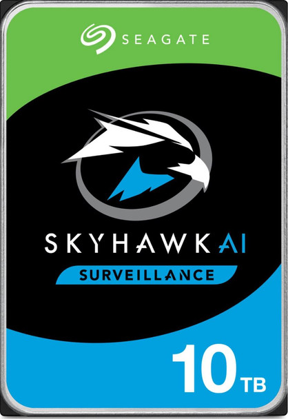 SEAGATE 10TB 3.5' SkyHawk Surveillance AI, 512E SATA3 6Gb/s 256MB Cache 24x7 HDD ST10000VE001 s - L-HASEA10TB-SHAISV512E shop at AUSTiC 3D Shop