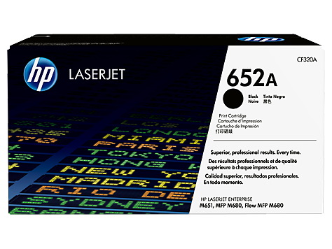 HP HP 652A BLACK LASERJET TONER CARTRIDGE