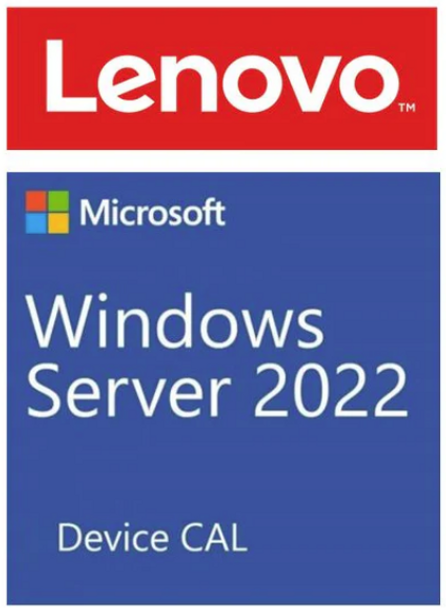 LENOVO Microsoft Windows Server 2022 CAL 5 User ST50 / ST250 / SR250 / ST550 / SR530 / SR550 / SR650 / SR630