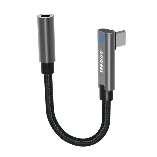 MBEAT Elite USB-C to 3.5mm Audio Adapter - Add Headphone Audio Jack to USB-C Computers, Laptops, Notebooks, Tablets, Smartphones - Space Grey - L-USMB-XAD-C35AUX shop at AUSTiC 3D Shop