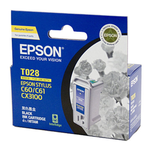 EPSON BLK CART; C60/C61/CX3100 - AL-EPC13T028091 shop at AUSTiC 3D Shop