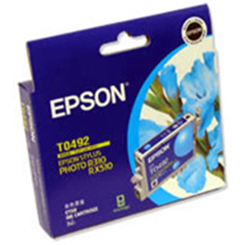 EPSON C13T049290 STYLUS PHOTO CYAN INK FOR R210 R230 R310 R350 RX510 RX630 RX650 - AL-EPC13T049290 shop at AUSTiC 3D Shop
