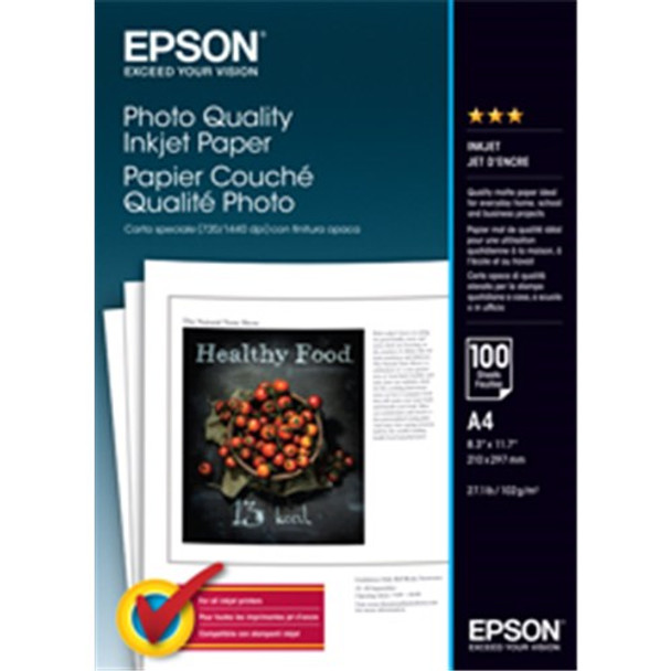 EPSON PHOTO QUALITY INKJET PAPER 100 SHEETS REPLACES S041061 - AL-EPC13S041061 shop at AUSTiC 3D Shop