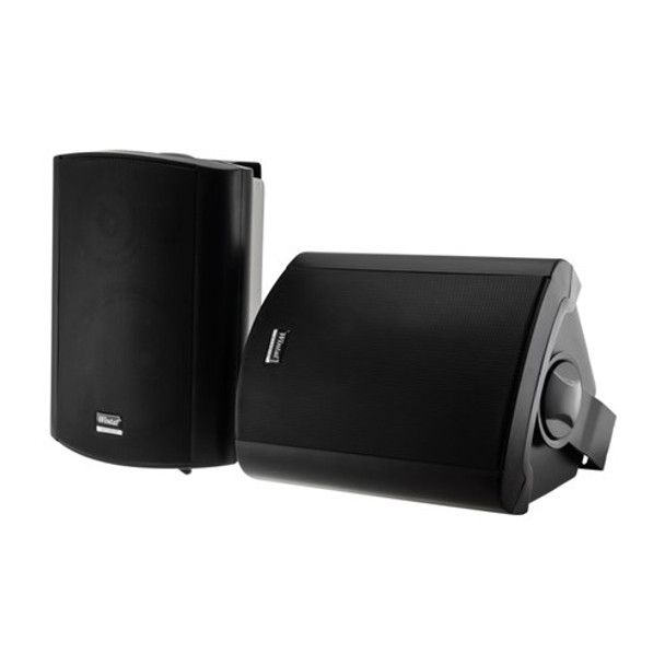 WINTAL CLASS5AW BLACK PAIR 2-WAY 40W CLASS D AMP IN & OUTDOOR ACTIVE SPEAKERS WITH STANDBY - AL-RA-CLASS5AB shop at AUSTiC 3D Shop