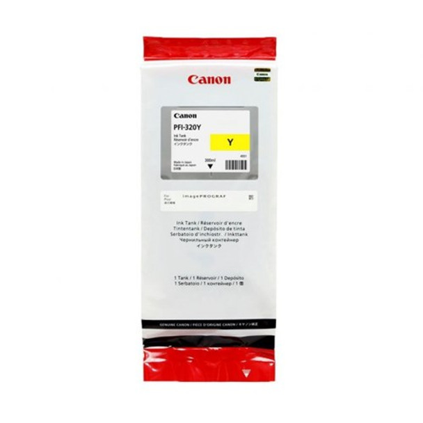 CANON PFI-320Y YELLOW INK FOR TM RANGE - 300ML