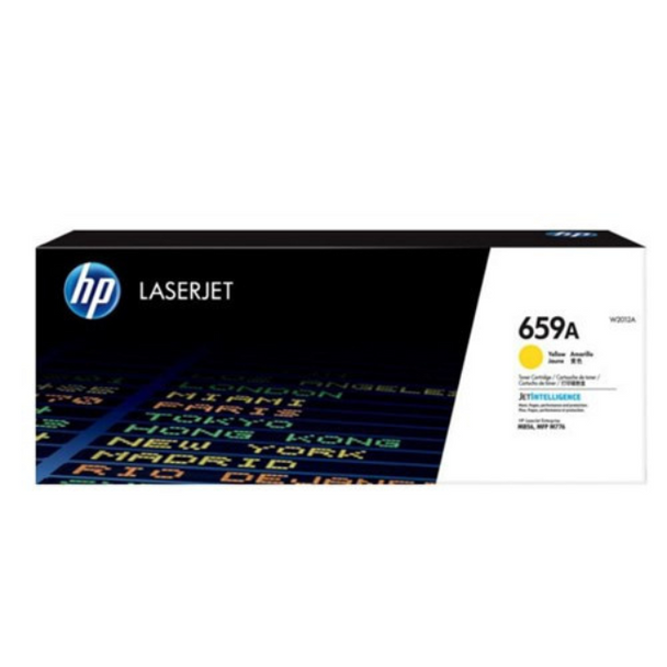 HP 659A Yellow LaserJet Toner Cartridge for M776 M856