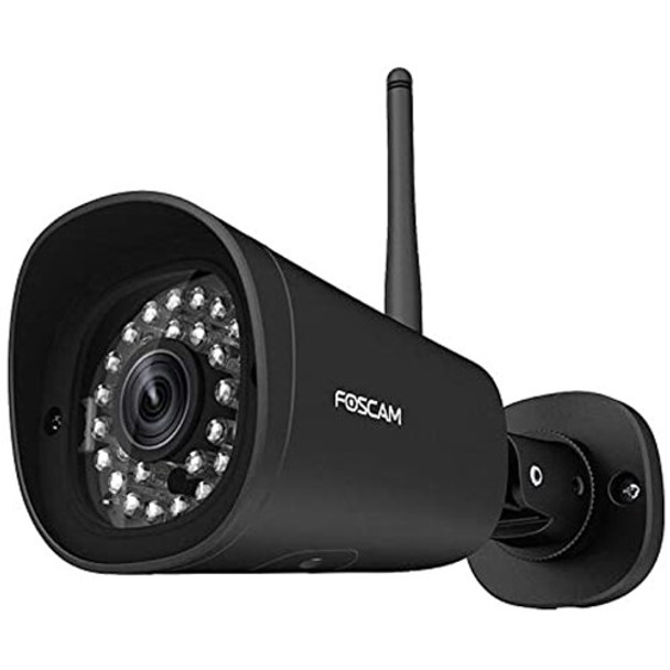 FOSCAM FOSCAM FI9902P 2.0 MP FULL HD W-PROOF WIRED/W-LESS IP CAM BLACK