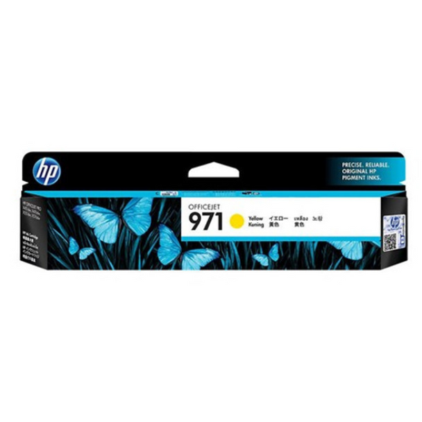 HP 971 Yellow Ink Cartridge 2.5K for Officejet Pro X