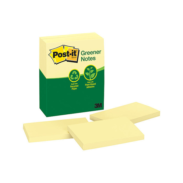 POST-IT 655-RPA Ylw 73X123 Pack 12
