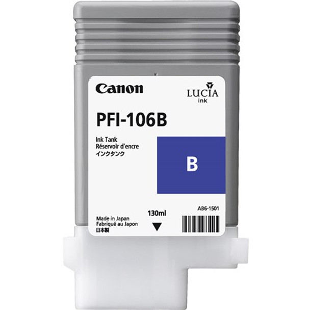 CANON PFI-106B LUCIA EX BLUE INK FOR IPF6300IPF6300SIPF6350IPF6
