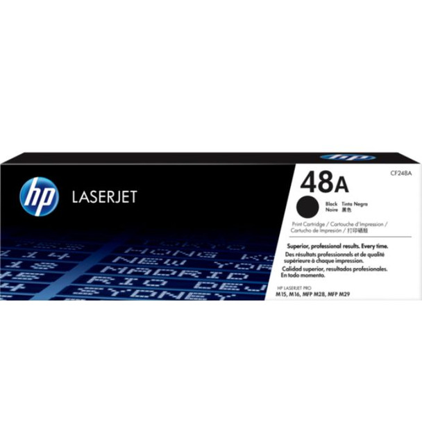 HP 48A Black Original LaserJet Toner Cartridge 1K