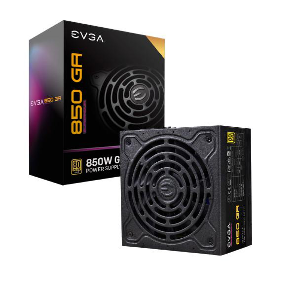EVGA PSU (Full-Modular), 850W, 80+ Gold 92%, SuperNOVA GA, 135mm Fan, Multiple Rail, 10 Year Warranty