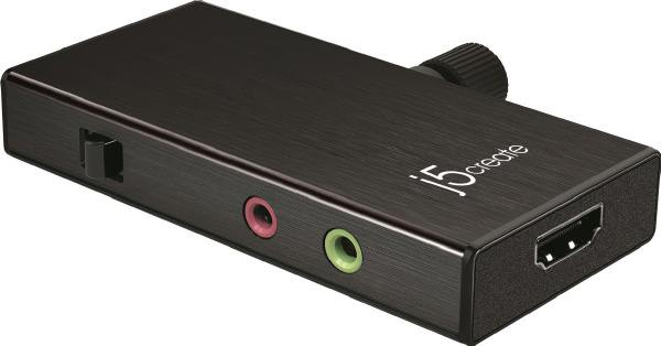 J5create JVA02  Live Capture Adapter HDMI to USB-C with Power Delivery