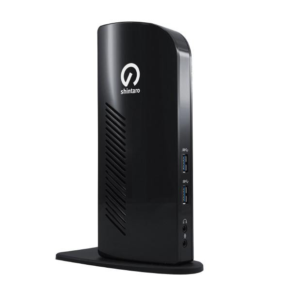 Shintaro Blazer Universal Dock Station USB to DVI/HDMI, Audio, LAN (USB Type ";C"; Host supported)