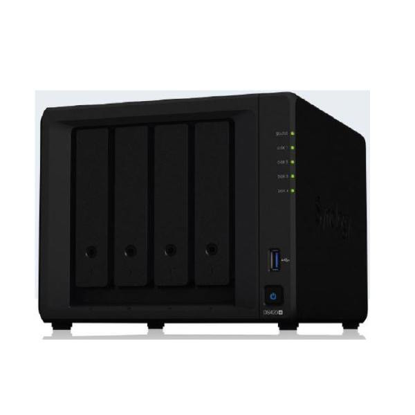 Synology DiskStation DS420+ 4-Bay 3.5"; Diskless, Intel Celeron J4025 2-core, 2xGbE NAS (SMB) - 2GB RAM, 2 x USB3, 3 years wty