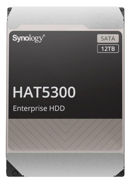 Synology -Enterprise Storage for Synology systems , 3.5"; SATA Hard drive, HAT5300 , 12TB, 5 yr Wty - Buying with a NAS Ask for a Project Price!