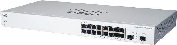 Cisco CBS220 Smart 16-port GE, PoE, 2x1G SFP