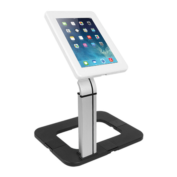 BRATECK Anti-theft Countertop Tablet Kiosk Stand with Aluminum Base Fit Screen Size 9.7'-10.1'