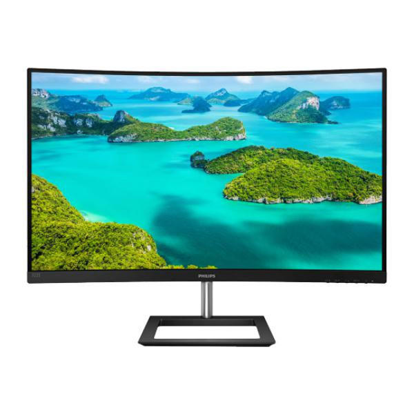 PHILIPS 328E1CA 32'' 4K UHD 3840 X 2160 VA LED CURVED MONITOR DISPLAY, 4MS, 60HZ, HDMI, DP, SPEAKERS, TILT, 3 YR WTY