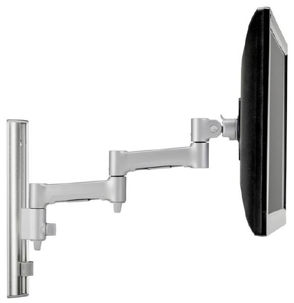 Atdec AWMS-DW6 Spring-assisted single display wall mount White