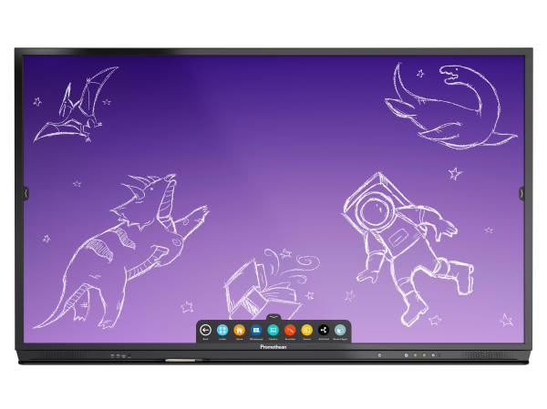 Promethean Elements 2021 'E' Series ActivPanel Nickel 65" 4K /USB-C /Android /HDMI /QuadCore /ActivInspire Pro Edition /5 YR On-site Ext WTY