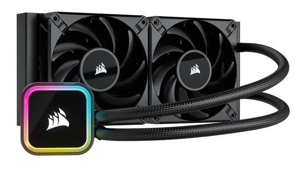 CORSAIR H100i Elite 240mm Radiator, 2x ML120 RGB PWM Fans, Ultra Bright RGB Pump Head. Liquid Cooling. Black. 5 Yrs . - L-CFCW-H100IE shop at AUSTiC 3D Shop