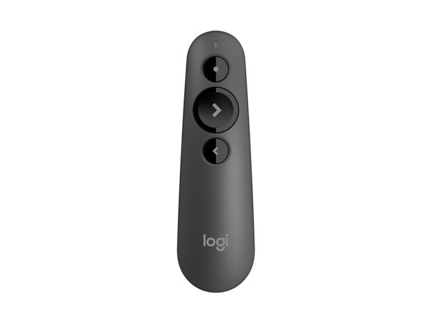 LOGITECH R500S Laser Presentation Remote with Dual Connectivity Bluetooth or USB 20m Range Red Laser Pointer for PowerPoint Keynote Google Slides - L-MILT-R500S shop at AUSTiC 3D Shop