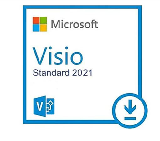 MICROSOFT Visio Standard 2021(32/64 BIT) - (ESD) ELECTRONIC LICENSE - No Refund