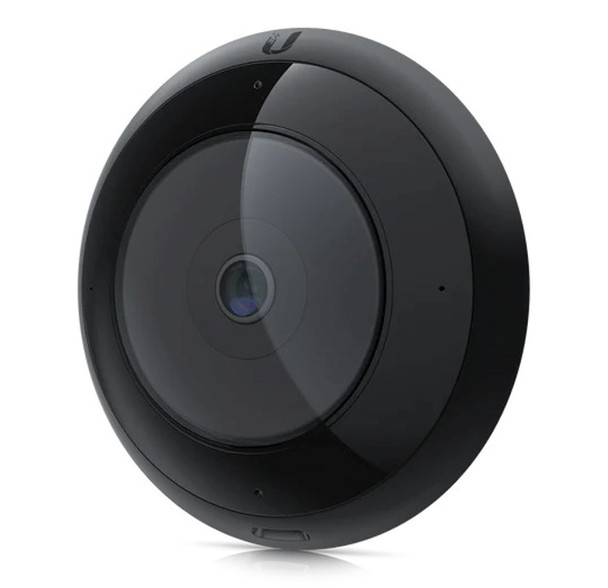 UBIQUITI UniFi Protect High-resolution pan-tilt-zoom camera with a 360° fisheye lens and built-in IR LEDs for panoramic, around-the-clock surveillance