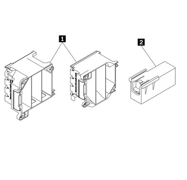 LENOVO ThinkSystem ST650 V2 Full Length PCIe Holder Kit