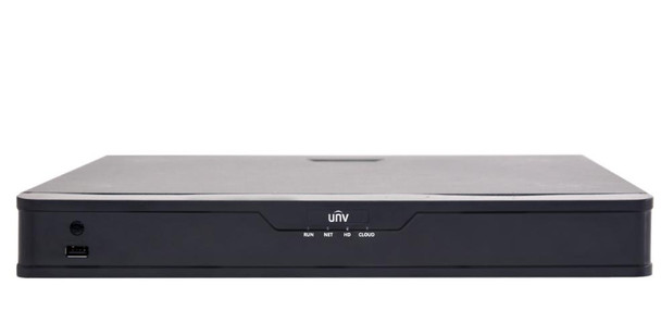 UNIVIEW UNV NVR302-16S-P16 16CH 2 SATA 1U H265 & 4K 16XPOE USED ITEM