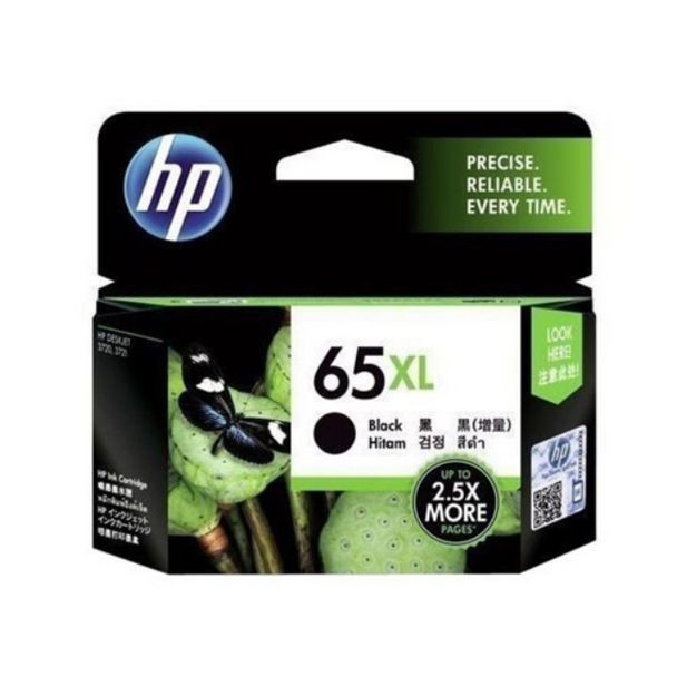 HP 65XL High Yield Black Original Ink Cartridge