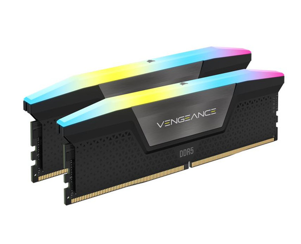 CORSAIR Vengeance RGB 32GB (2x16GB) DDR5 UDIMM 5200MHz C40 1.25V Desktop Gaming Memory Black - L-MECMD5-VR2X16G52C40 shop at AUSTiC 3D Shop