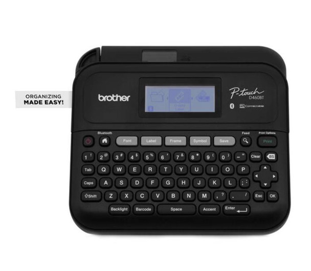 BROTHER Desktop PT-D460BT is a user-friendly desktop label printer with Bluetooth connectivity - L-PRB-PT-D460BT shop at AUSTiC 3D Shop