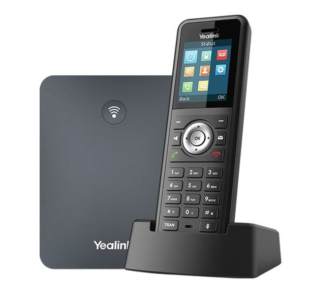 YEALINK W79P DECT Solution including W70B Base Station and 1x W59R Handset, IP67 professional ruggedized SIP cordless phone system - L-IPY-W79P shop at AUSTiC 3D Shop