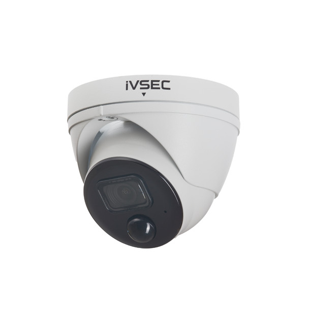 IVSEC IVSEC TURRET IP CAMERA 8MP SONY SENSOR 3.6MM LENS POE IP66 30M IR PIR IVS